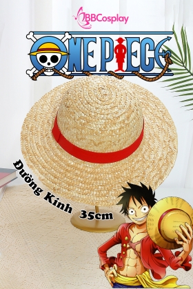 Mũ Rơm Luffy Màu Tự Nhiên - ONE PIECE