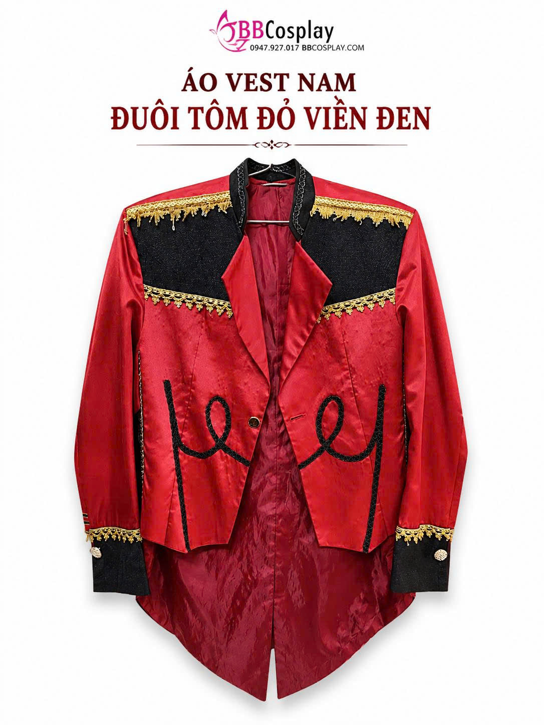 ÁO VEST ĐỎ - SIZE L