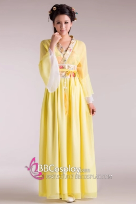 Trang Phục Hằng Nga - Màu Vàng