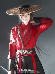 Cổ Trang Hiệp Khách Song Hạc Ý Thiên Đỏ