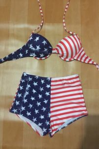 Trang Phục Bikini Cờ Mỹ