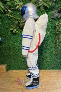 Đồ Phi Hành Gia Trắng Nón Bạc - Astronaut Costume