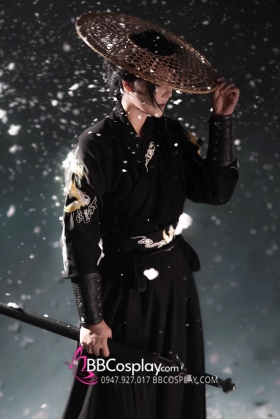 Cổ Trang Lữ Khách Song Hạc Ý Thiên Đen